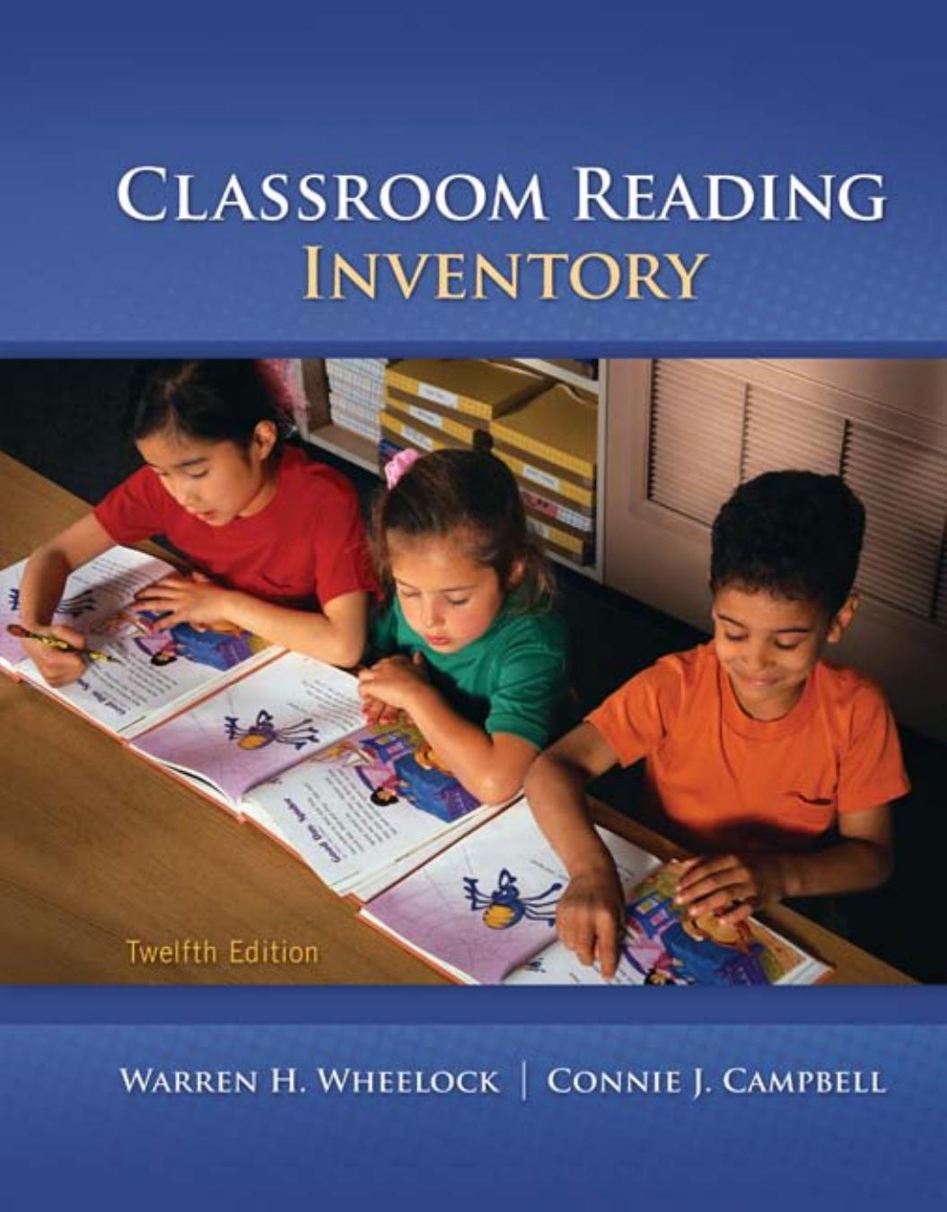 Classroom Reading Inventory - Warren Wheelock.jpg
