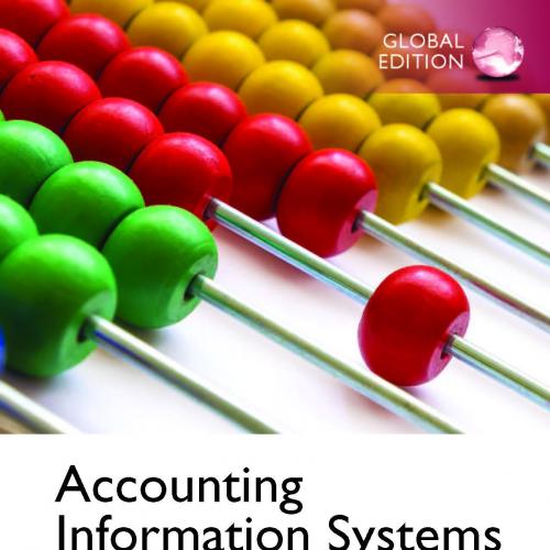 textbook-Accounting Information Systems, Global Edition 13th