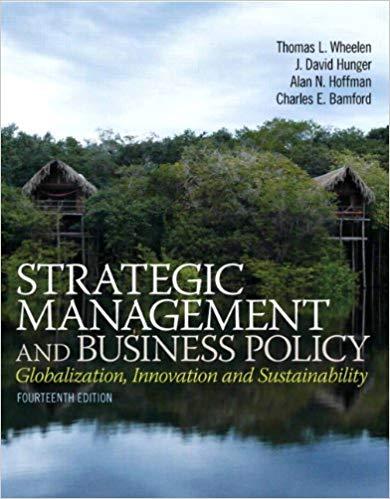 testbank-题库-Strategic Management and Business Policy Globalization,14th最新版