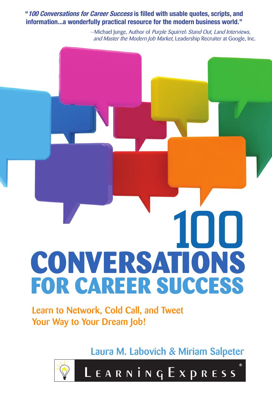 100 Conversations for Career Success - Miriam Salpeter.jpg