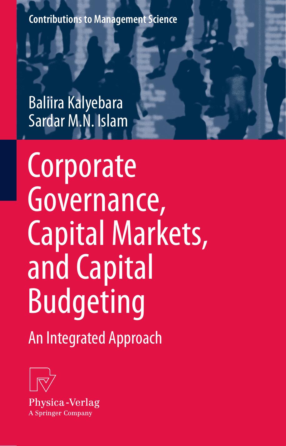 Corporate governance capital markets and capital budgeting an integrated approach.jpg