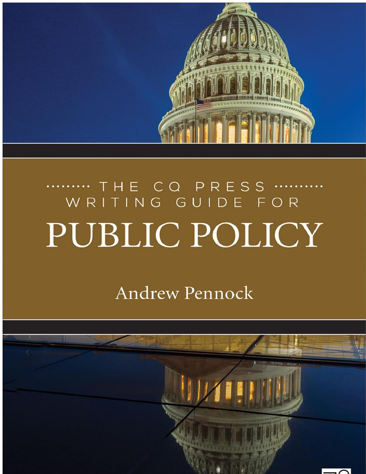 CQ Press Writing Guide for Public Policy 1st Edition, The.jpg