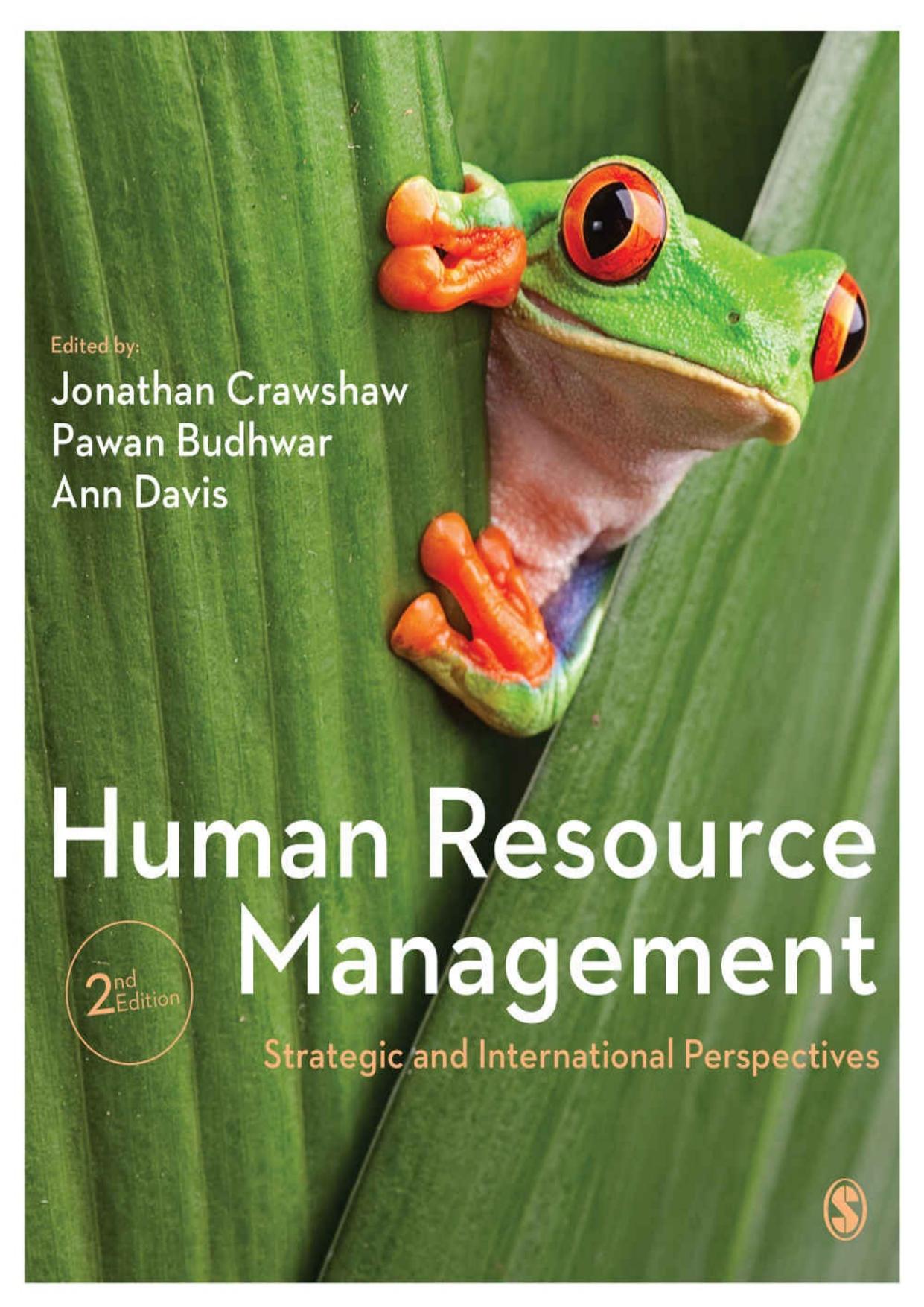 Human Resource Management Strategic and International Perspectinathan Crawshaw - Jonathan Crawshaw & Pawan Budhwar & Ann Davis.jpg
