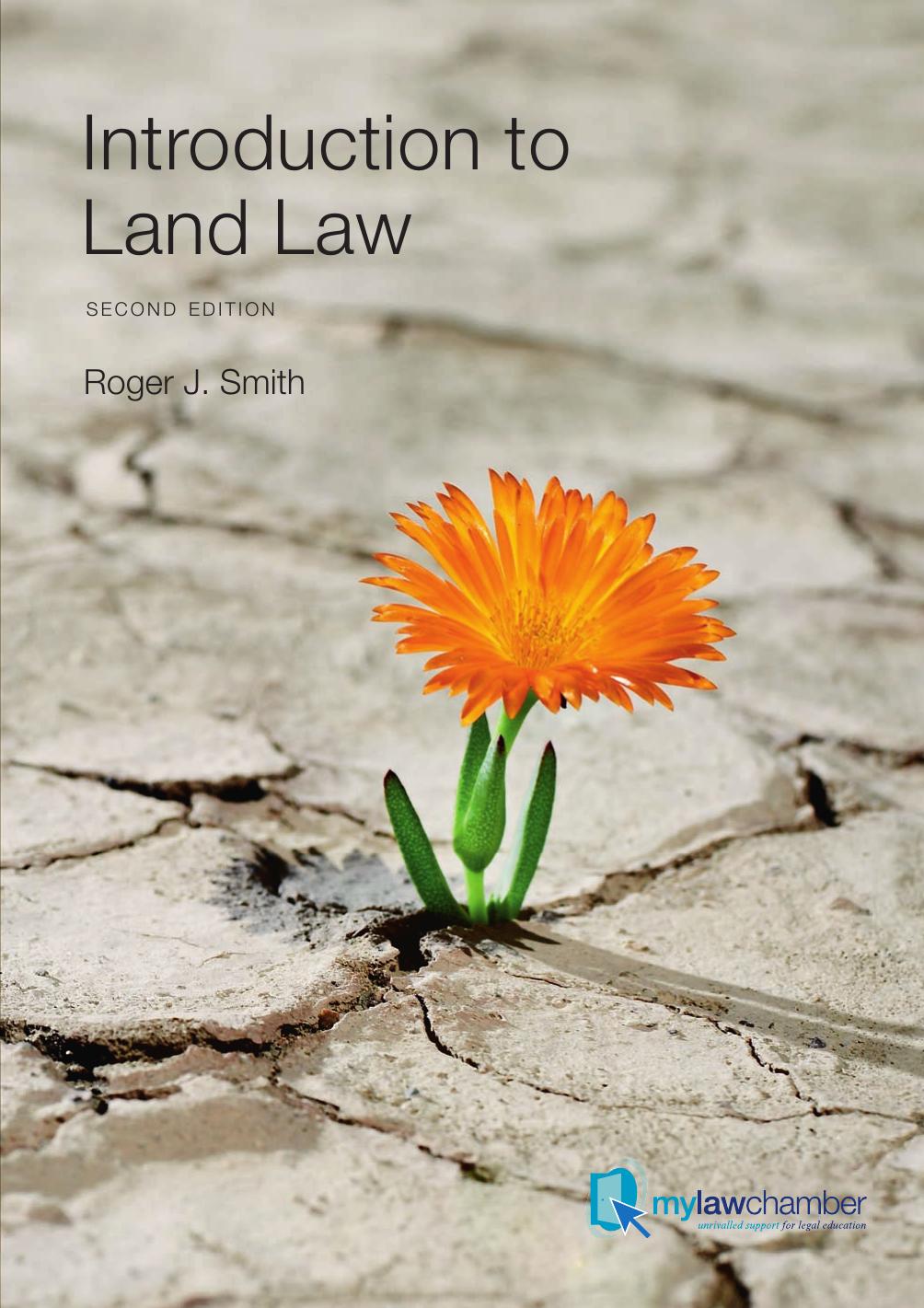 Introduction to Land Law Uk Edition 2 edition.jpg