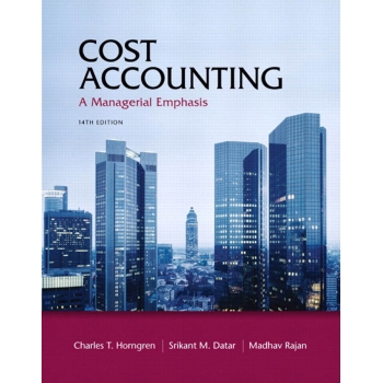 Testbank-题库-Cost Accounting 14th Edition