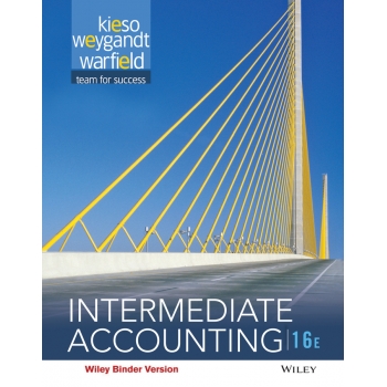 (Solution Manual)Intermediate Accounting 16e Kieso 全 含参考答案