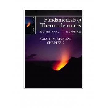 （Solution Manual）Fundamentals of Thermodynamics 7th by Claus