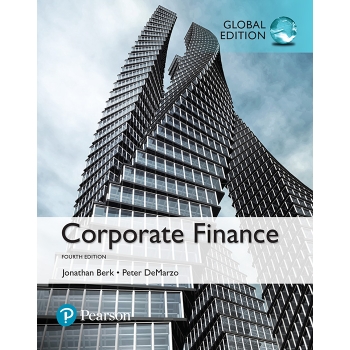 （textbook）Corporate Finance 4ed-Jonathan B Berk Peter M DeMarzo -Pearson (2017)