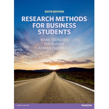 textbook-Research methods for business students