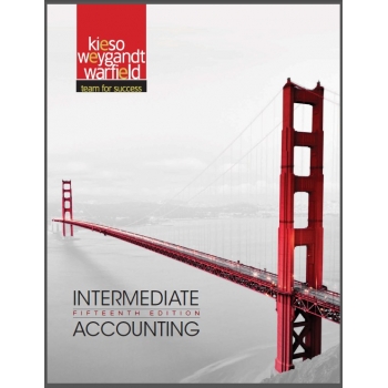（Solution Manual）Intermediate accounting 15th edition
