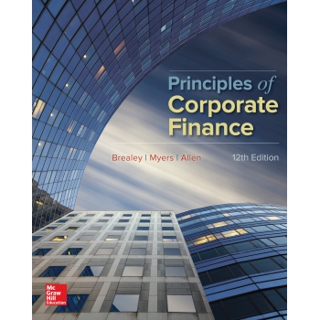 （textbook）Principles of Corporate Finance 12th Brealey