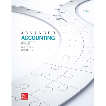 （Solution Manual）Advanced Accounting 13ed Holye, Schaefer, Dopnik