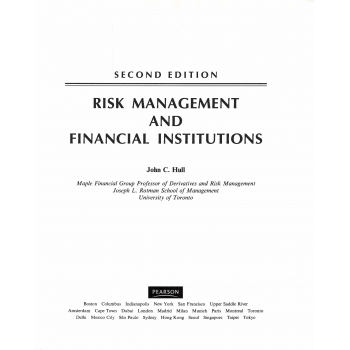 （textbook）Risk Management and Financial Institutions 2e John C