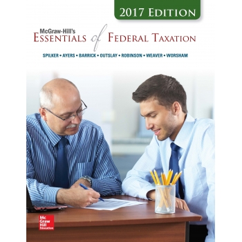 (textbook)McGraw-Hill's Essentials of Federal Taxation 2017