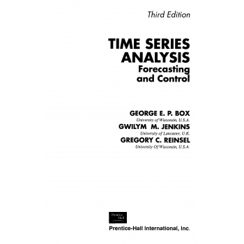 图灵原版数学统计学系列02 时间序列分析 预测与控制 Time Series Analysis -- Forecasting and Control, 3rd Edition