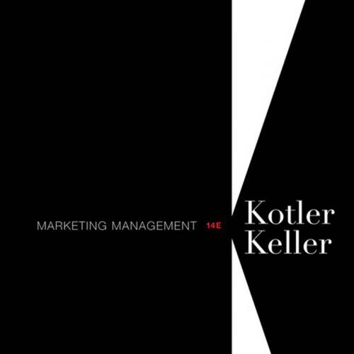 Solution Manual-Marketing Management 14版 Kotler