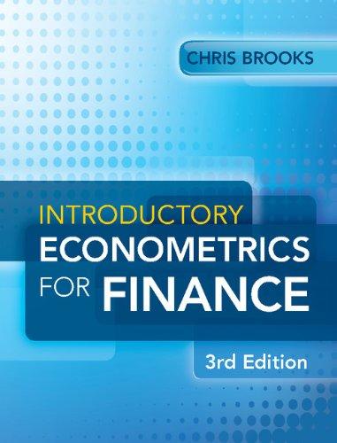 textbook-Introductory Econometrics for Finance 3rd