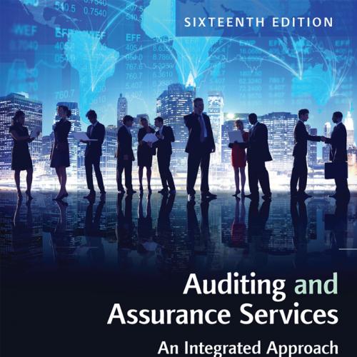 textbook-Auditing and Assurance Services 16th