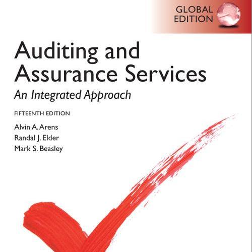 课本-Auditing and Assurance Services, 15e, Global Edition (Arens) 