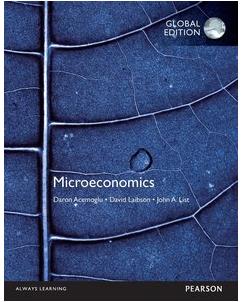 Microeconomics （2015 global edition，Daron Acemoglu）