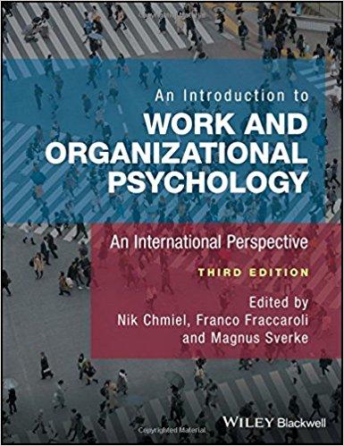 An Introduction to Work and Organizational Psychology, Third Edition