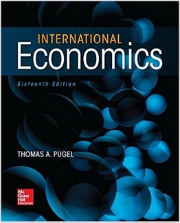 Testbank-International Economics 16 editions Pugel