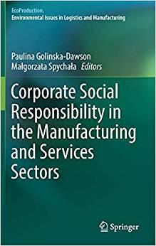 corporate social responsibility in the manufacturing and services sector