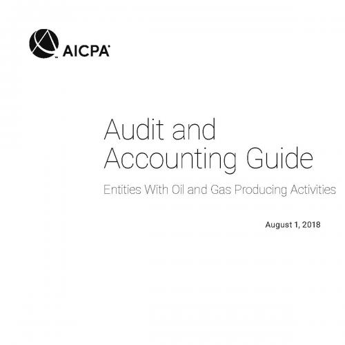 Audit and Accounting Guide Entities With Oil and Gas Producing Activities