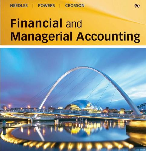 Financial and Managerial Accounting 9ed