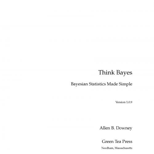Think Bayes Bayesian Statistics in Python