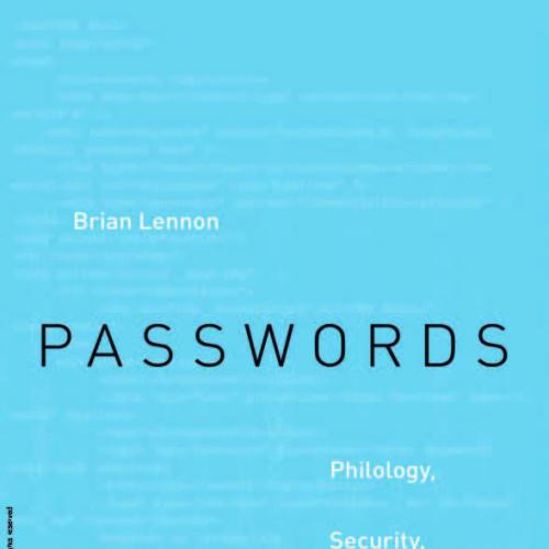 Passwords  Philology, Security, Authentication