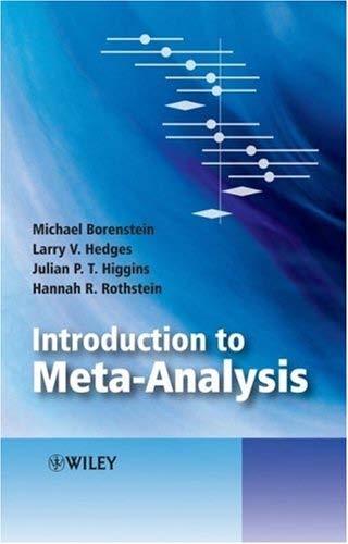 Introduction to Meta Analysis