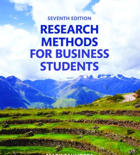 Research Methods for Business Students 7 th