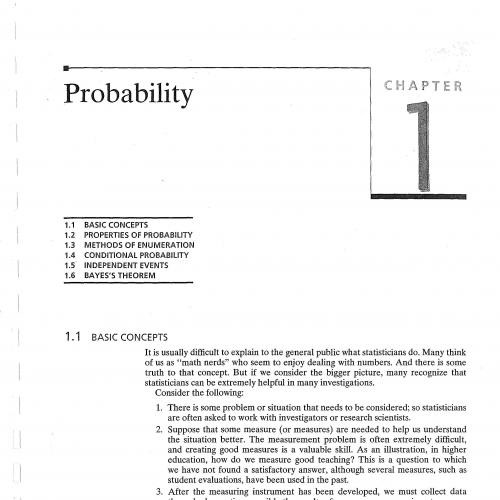 Solution Manual-Probability and Statistical Inference 8 Edition