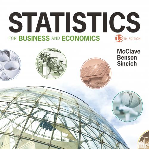 Solution manual-答案-Statistics for Business and Economics 13th Edition - James T. McClave