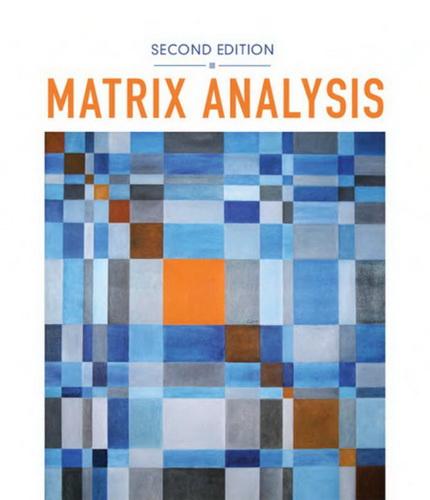 Matrix Analysis Second Edition 2nd Edition-英文版