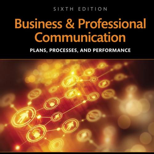 Business and Professional Communication 6th Edition