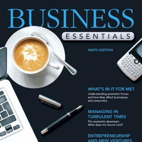 Business Essentials 8th Canadian Edition Ebert
