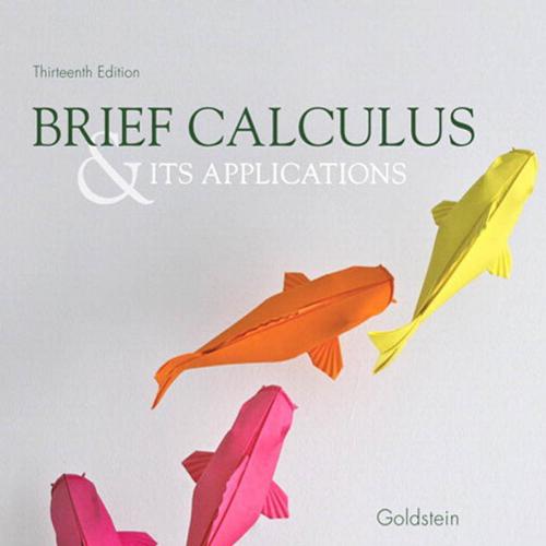 Calculus & Its Applications 13th Brief Edition