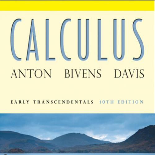 Calculus Early Transcendentals 10th Edition