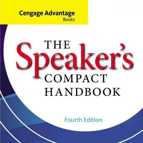 Cengage Advantage Books_ The Speaker's Compact Handbook, 4th ed. - Jo Sprague