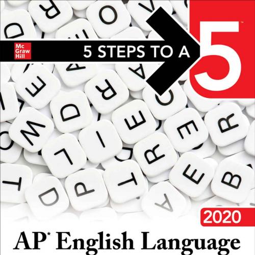 5 Steps to a 5 AP English Language 2020 1st Edition