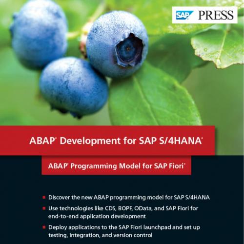 ABAP Development for SAP S4HANA (SAP PRESS) - Stefan Haas & Bince Mathew