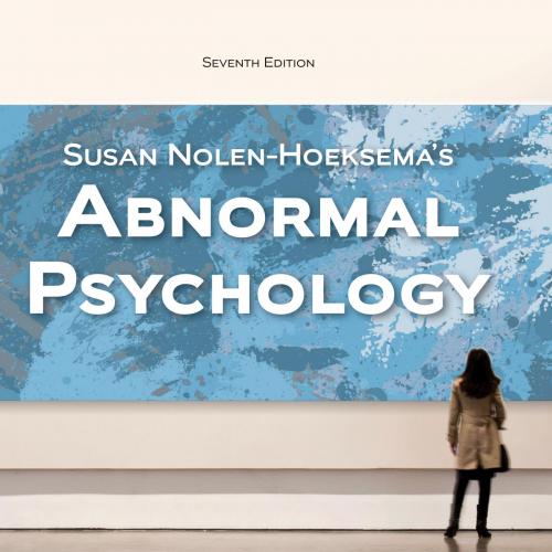 Abnormal Psychology Seventh Edition-Susan Nolen-Hoeksema-