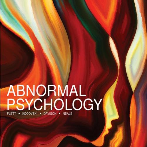 Abnormal Psychology,6th Sixth Canadian Edition by Gordon