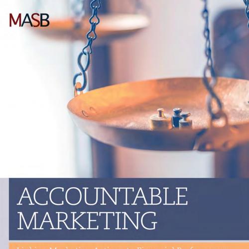 Accountable Marketing Linking Marketing Actions to Financial Performance - Stewart, David,Gugel, Craig
