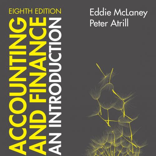 Accounting and Finance An Introduction 8th edition - Eddie McLaney Peter Atrill