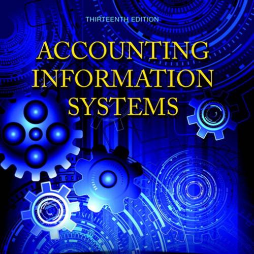 Accounting Information Systems 13th Edition Romney