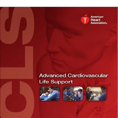 Advance Cardiovascular Life Support (ACLS) Provider Manual - work1
