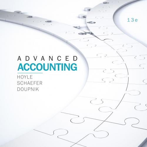 Advanced Accounting 13th Edition by Joe Ben Hoyle